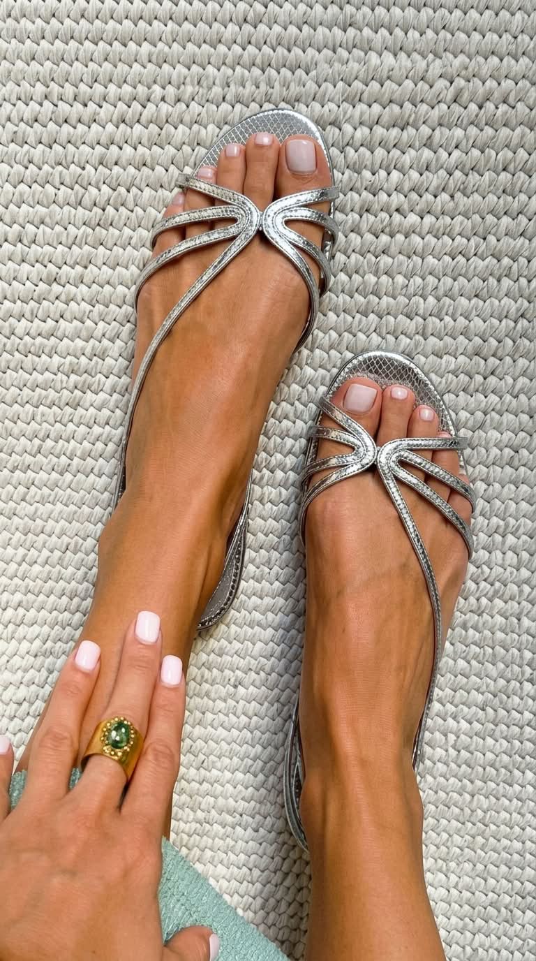 Sandra | Sandales Élégance Dorée d'Été