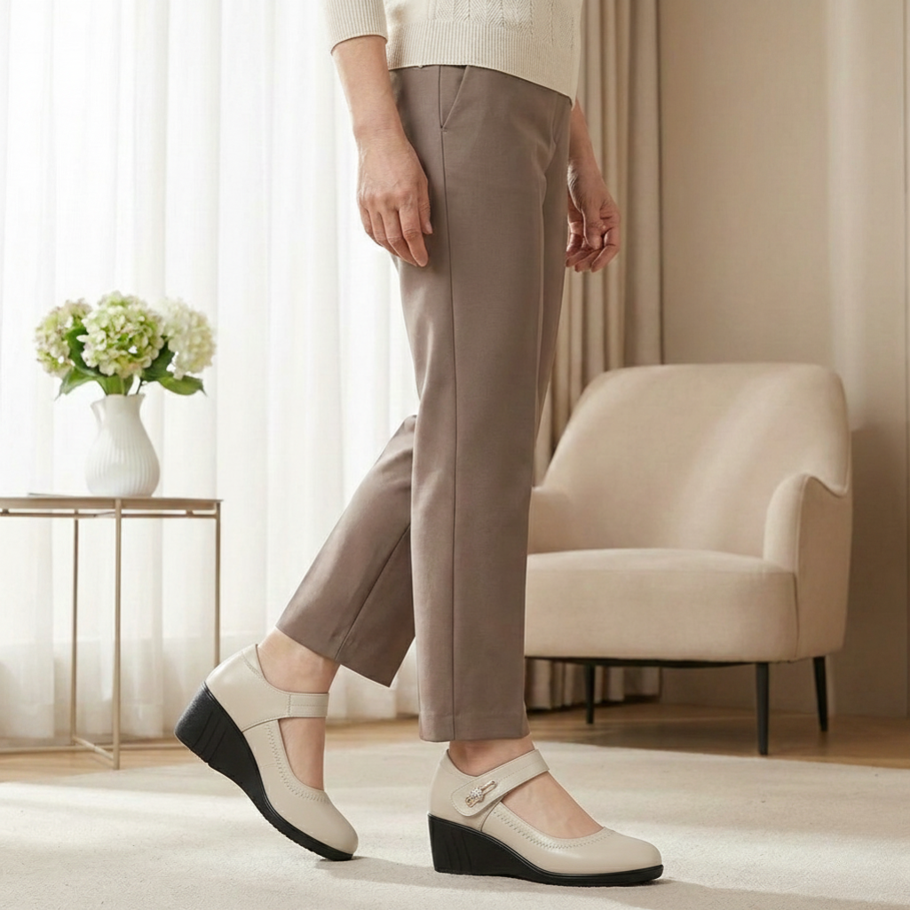 Lydia | Chaussures Confort Élégantes à Talon Mi-Haut