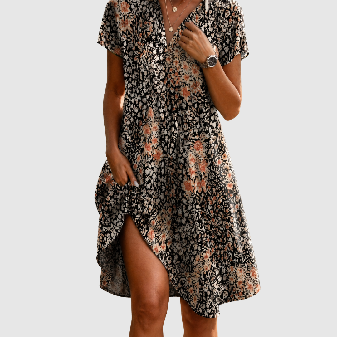 Moira | Robe Midi Confort Légère