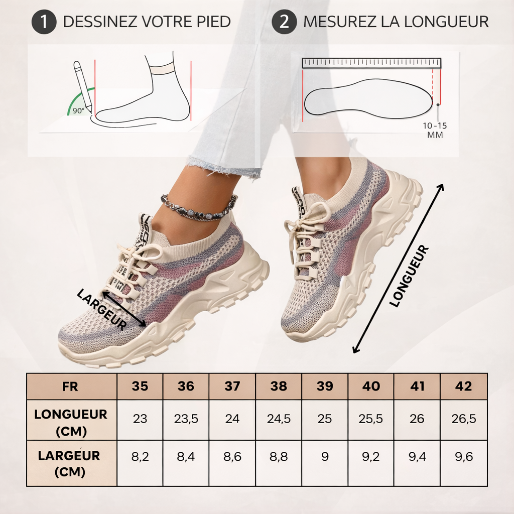 Airsynq | Sneakers légères confort quotidien