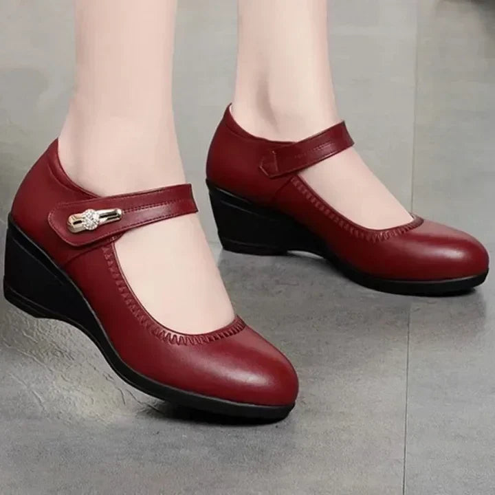 Lydia | Chaussures Confort Élégantes à Talon Mi-Haut