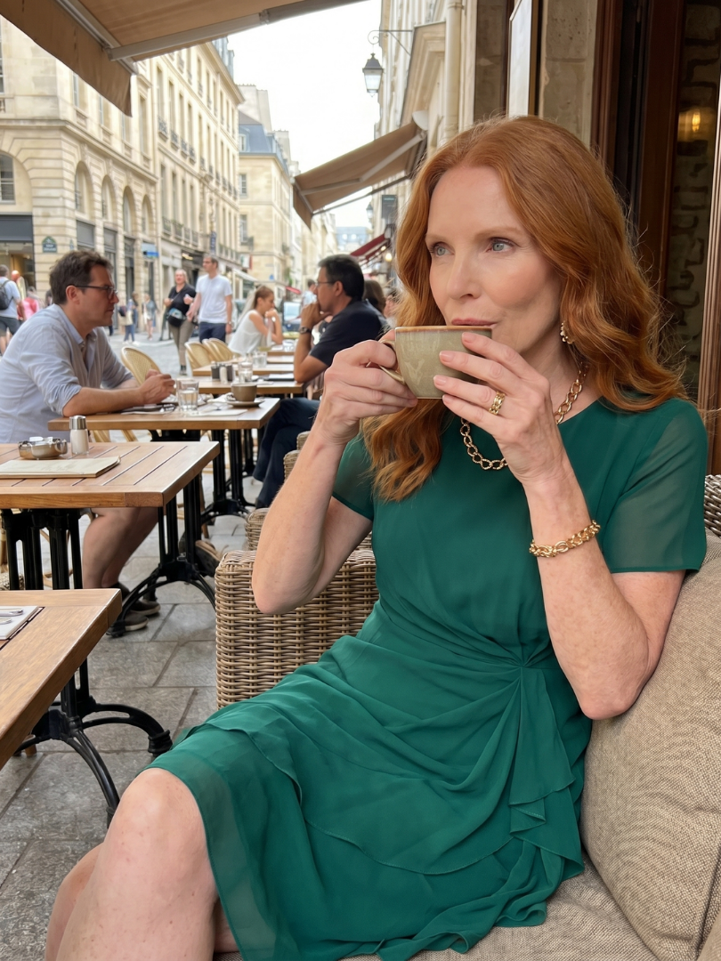 Sara | Robe Élégante En Mousseline Drapée