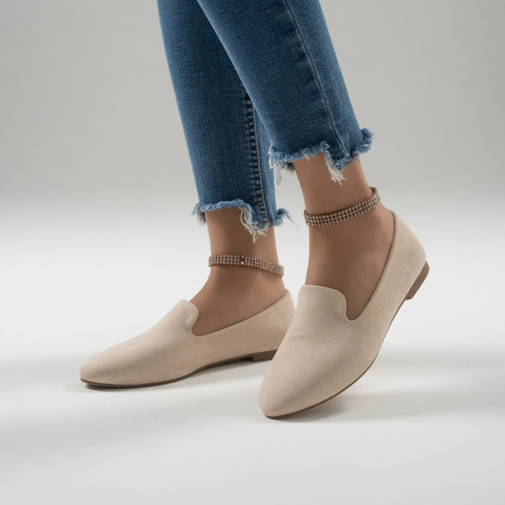 Azélie | Mocassin suédé coloré légèreté au quotidien