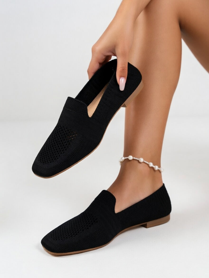Luméline | Mocassins respirants maille élégante confortable