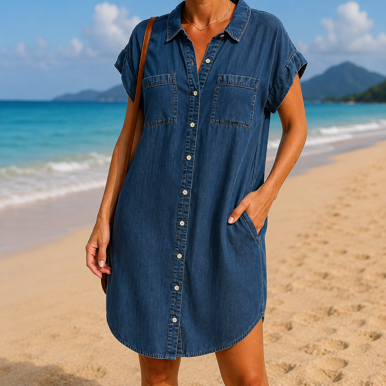 Stefanie | Robe en denim