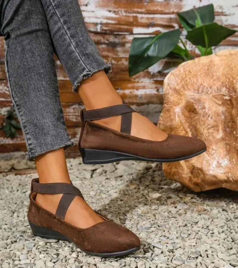 Camille | Ballerines ergonomiques élégantes à brides croisées