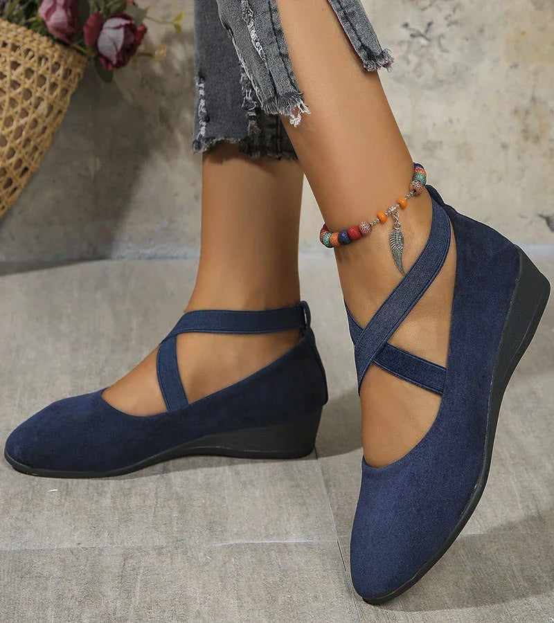 Camille | Ballerines ergonomiques élégantes à brides croisées