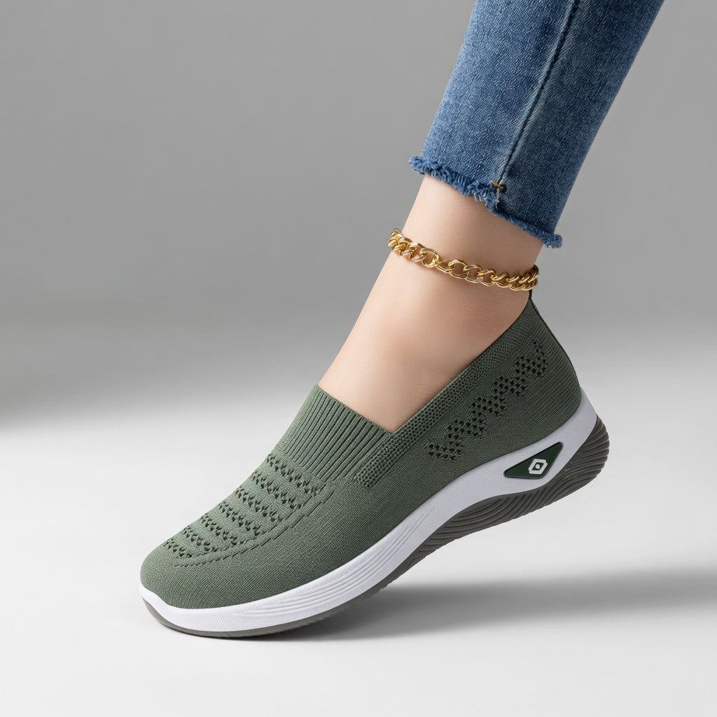 Inésine | Slip-on ajouré léger confort naturel quotidien