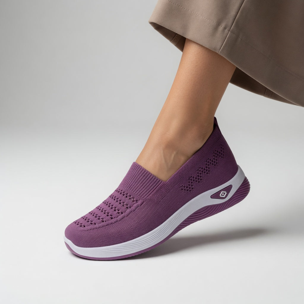 Inésine | Slip-on ajouré léger confort naturel quotidien