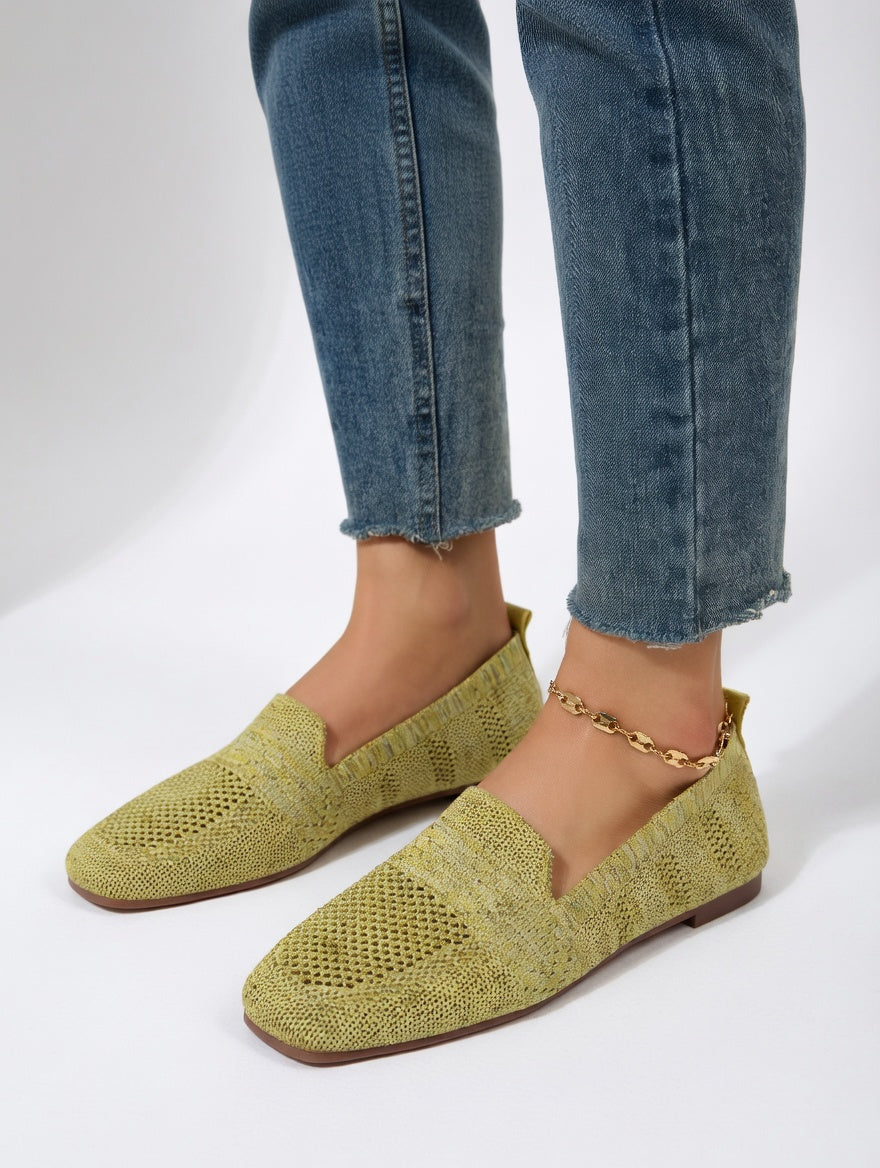 Luméline | Mocassins respirants maille élégante confortable