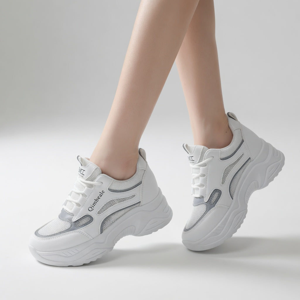 Blanchette | Sneaker chunky blanche style urbain féminin