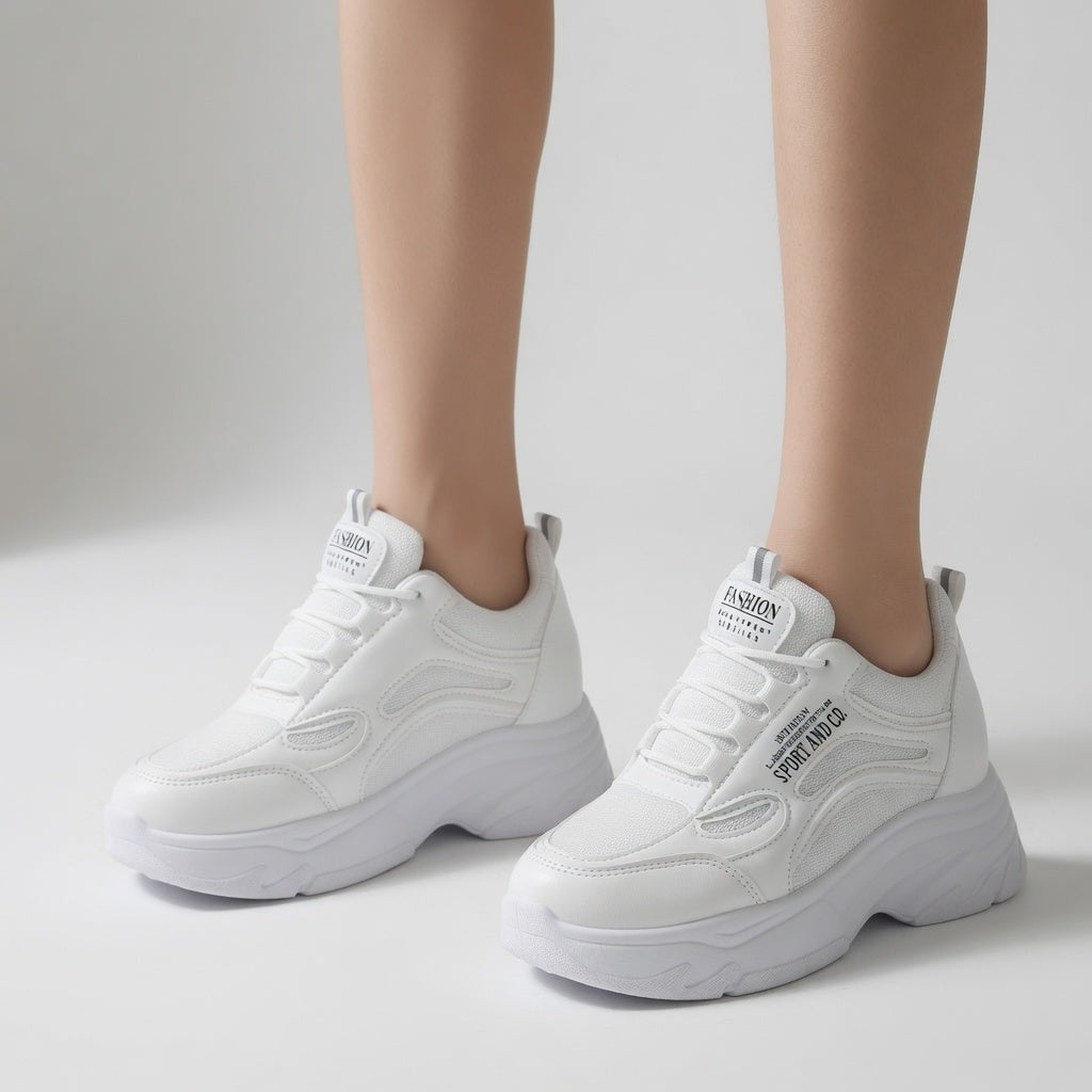 Blanchette | Sneaker chunky blanche style urbain féminin