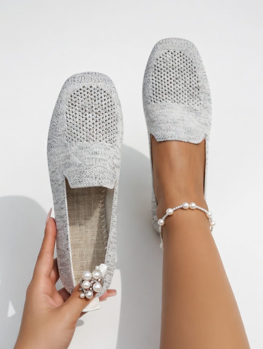 Luméline | Mocassins respirants maille élégante confortable