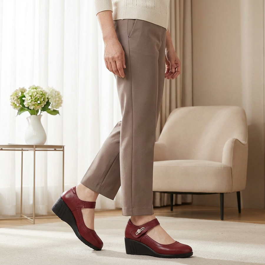 Lydia | Chaussures Confort Élégantes à Talon Mi-Haut
