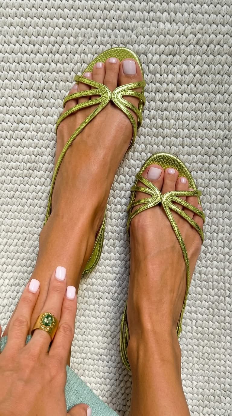 Sandra | Sandales Élégance Dorée d'Été