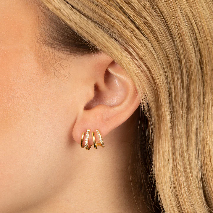 Zabby | Boucle d'Oreille Cuff en Spirale