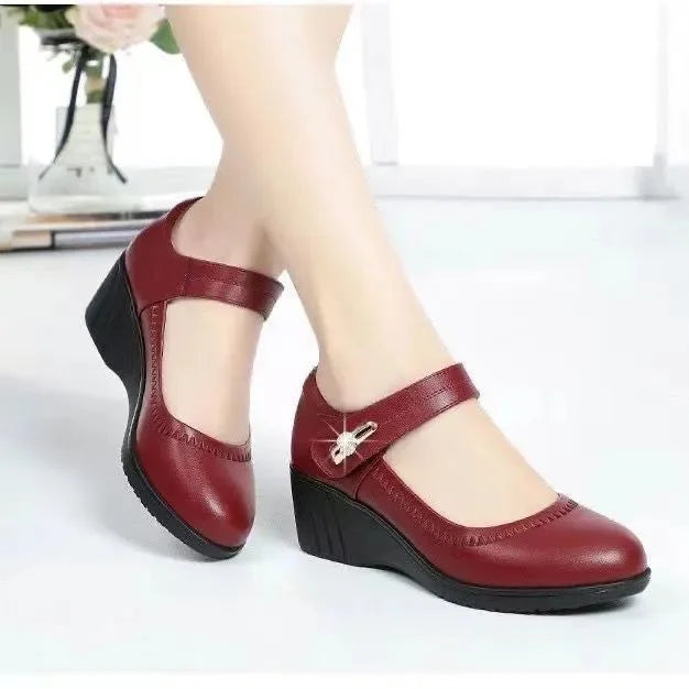 Lydia | Chaussures Confort Élégantes à Talon Mi-Haut