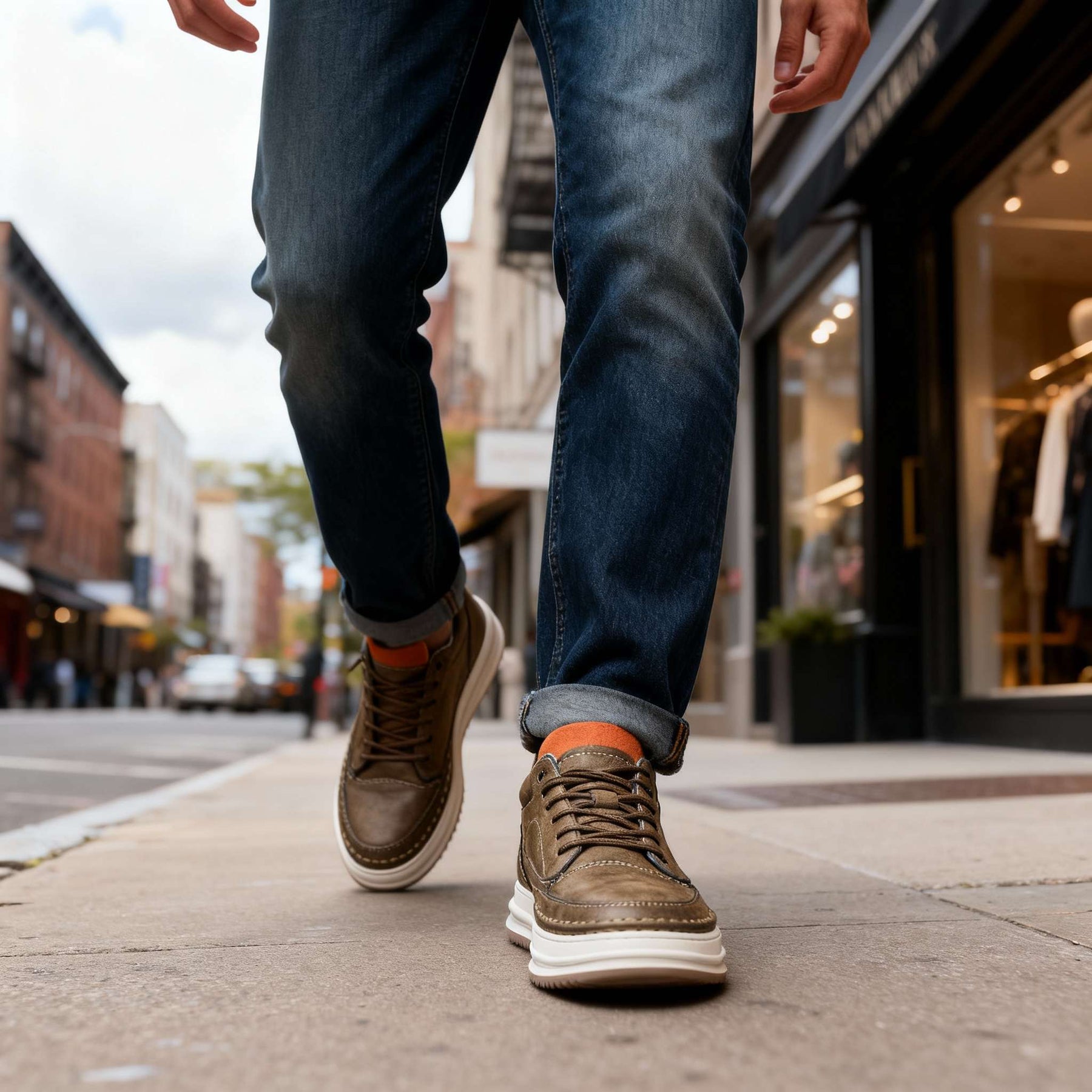 Robert Johnson | Sneakers en Cuir