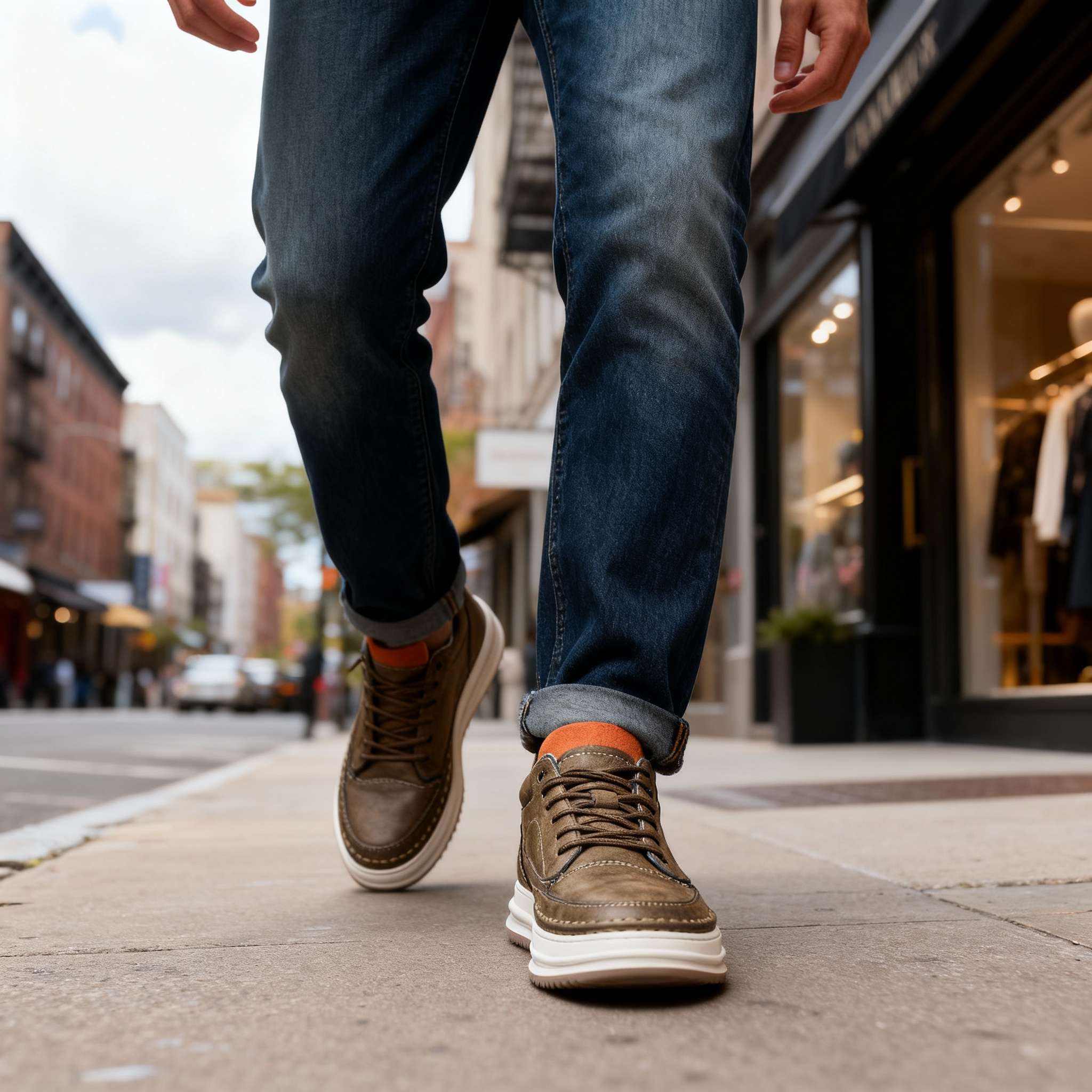 Robert Johnson | Sneakers en Cuir